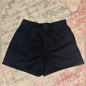 H&M High Waist Shorts | Size M BLACK